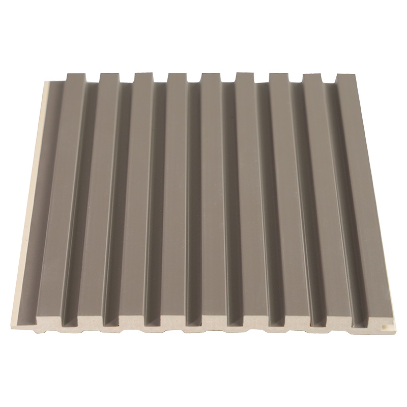 Latime 150 mm Grosime 8 mm Panou decorativ cu grilaj din PVC solid
