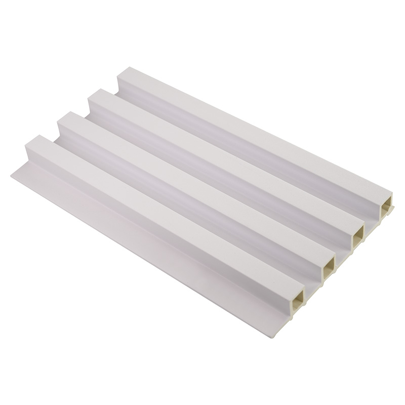 Latime 168mm Grosime 24mm Decor alb Panou Grilaj PVC